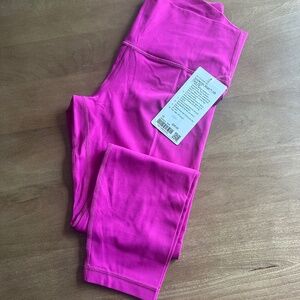 Magenta purple Lululemon align pants 25 inch